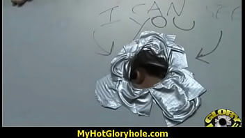 Interracial white lady confesses her sins at gloryhole 28