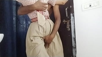 Indian hot desi college girl come to school and fucked her big cock