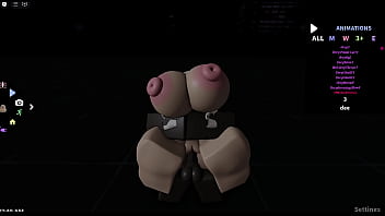 Puta es usada duramente por negro en roblox