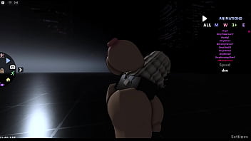 Puta es usada duramente por negro en roblox