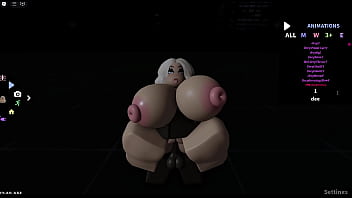 Puta es usada duramente por negro en roblox