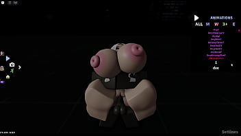 Puta es usada duramente por negro en roblox