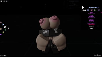 Puta es usada duramente por negro en roblox