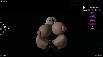 Puta es usada duramente por negro en roblox