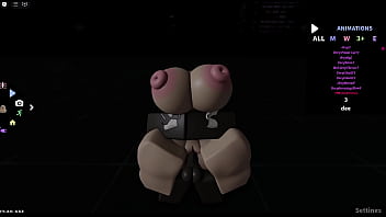 Puta es usada duramente por negro en roblox