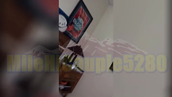 Intense sensitive orgasm and cumshot first orgasm w pierced cock from blowjob then hardcore fucking milehicouple5280