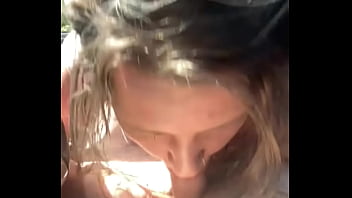 Thick hooker gives a blowjob in public then lets a guy cum all over her face Thick hooker gives a blowjob in public then lets a guy cum all over her face