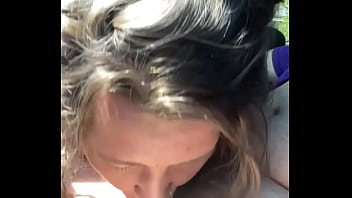 Thick hooker gives a blowjob in public then lets a guy cum all over her face Thick hooker gives a blowjob in public then lets a guy cum all over her face