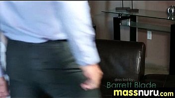 Nuru massage ends with a hot shower fuck 22