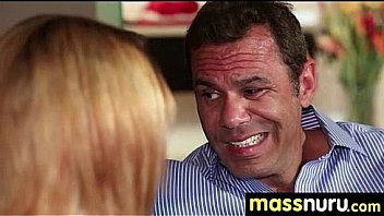 Nuru massage ends with a hot shower fuck 22