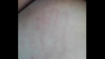 Riding creampie in field