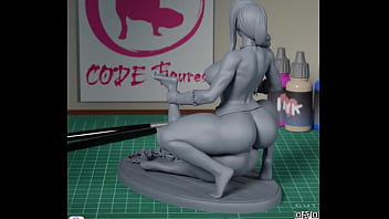 Strong woman fucking slave 3d