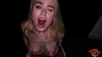 Horny blonde slut greta foss gets anal destroyed and gets pee