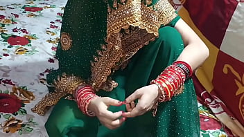 Chudai newly married bhabhi bedroom romance fucking with dever