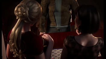 Creampie sex scene adult game animated