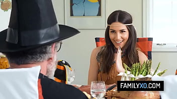 Thanksgiving dinner turned into orgy