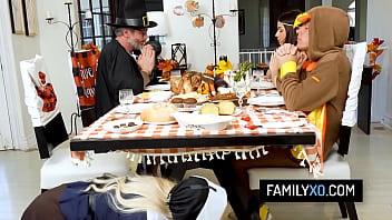 Thanksgiving dinner turned into orgy