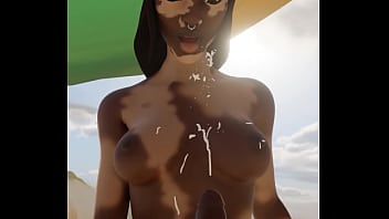 Bignelson44 ebony fortnite girl joy strokes a bbc until it cums everywhere