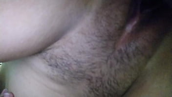 My husband fucks me and creampies me rough after watching how his friend fucked me rough in the motel