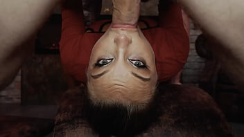 Busty slut monika fox rough anal hardcore with piss on ass by fireplace after big dildo plays