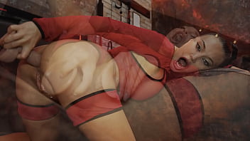 Busty slut monika fox rough anal hardcore with piss on ass by fireplace after big dildo plays