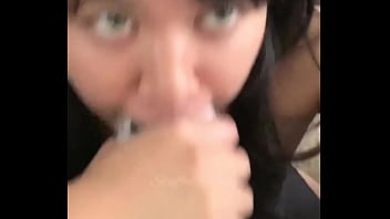 Sloppy and thorough asian slut gawks bbc