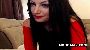 Cute brunette with long hair chatin w friends