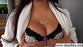 Masturbation tape with solo interesting girl video 12