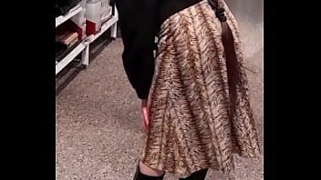 Respectable Milf Godivathelovedoll Enjoys The First Warm Weather Of Summer Strolling The Neighbourhood In A Summer Dress And Sexy Lace Crotchless Panties thumbnail