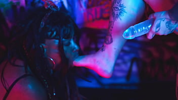 2 sadistic dommes with their perfect feet and furious dildos