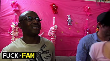 Tory lane & siri dahl await a threesome with 3 hung prizewinners