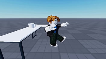 Roblox animation but users person
