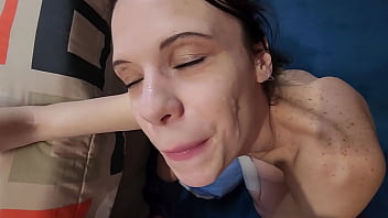 Pov Blowjob And Hand Job Cum Facial Skinny Smoking Slut thumbnail
