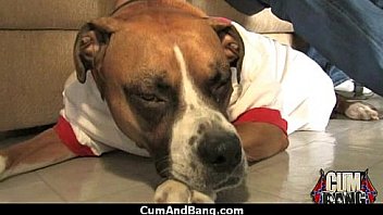 Black slut group in her mouth 9