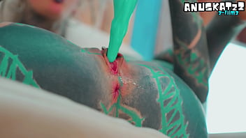 Lesbian duo pushing limits with massive toys