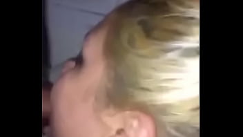 Spanish blond girl loves to suck and fuck