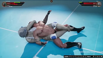 Jerle vs yuki nf3d mixed kinky combat