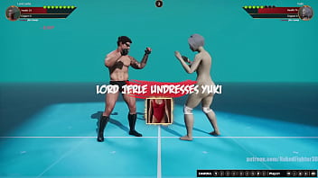 Jerle vs yuki nf3d mixed kinky combat