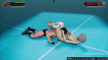Jerle vs yuki nf3d mixed kinky combat