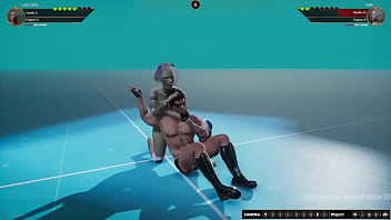 Jerle vs yuki nf3d mixed kinky combat