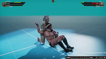 Jerle vs yuki nf3d mixed kinky combat