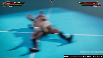 Jerle vs yuki nf3d mixed kinky combat