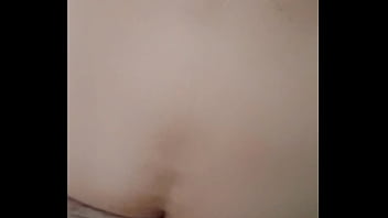 Enjoying anal play with husband