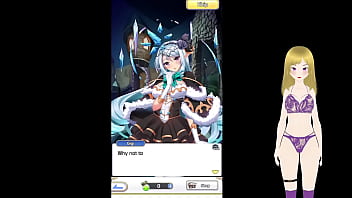 Big tits anime girl pussy licking and fingering in public park