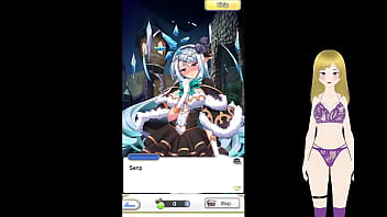 Big tits anime girl pussy licking and fingering in public park