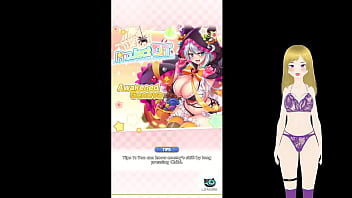 Big tits anime girl pussy licking and fingering in public park