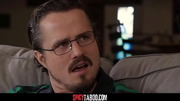 Lonely brunette babe submits to creepy stalker’s big cock