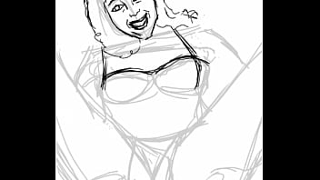 Work in progress timelapse painting