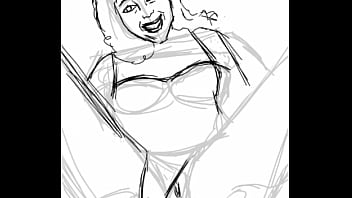 Work in progress timelapse painting