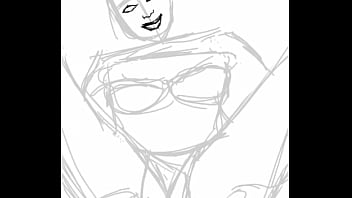 Work in progress timelapse painting